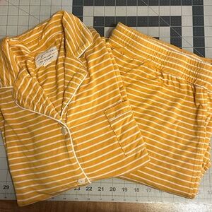 Evy’s Tree The Loungers in Mustard Stripe 1X